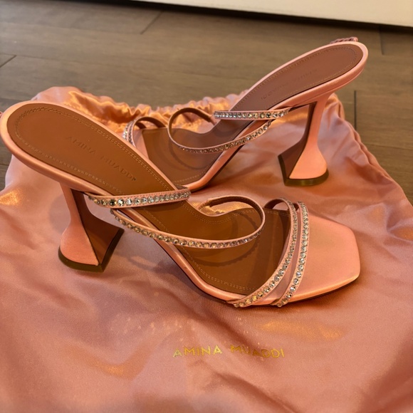 Amina Muaddi heels - size 9 - Picture 2 of 7